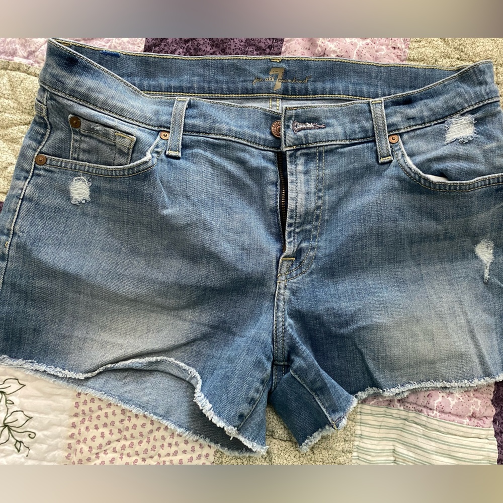 7 For All Mankind Denim Shorts